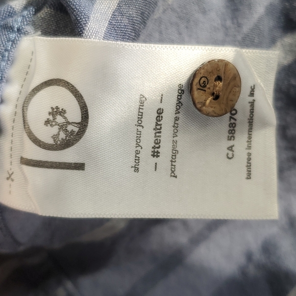 10 Tree Linen blend shirt - Picture 3 of 4